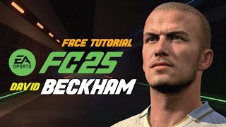 EA FC 25  How to create David Beckham in Career Mode Tutorial [upl. by Sontich]