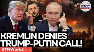 LIVE  Embarrassing Kremlin Denies Reports Of Any Call PutinTrump As Pure Fiction [upl. by Haldan714]