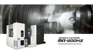 Horizontal Machining Center MA600HII Cryogenic Machining 【OKUMA CORPORATION JAPAN】 [upl. by Zobe727]