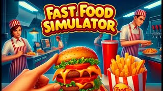 Jogando Fast Food Simulator com os Tarados da Galaxia [upl. by Yeldahc]