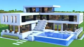 Minecraft mein top 5 house1kviews [upl. by Airamasor]