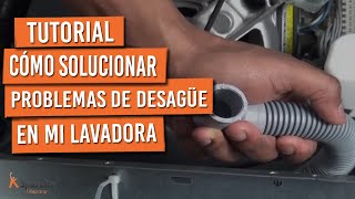 Cómo reparar tu lavadora solucionar los problemas de desagüe [upl. by Jos]