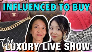 Influenced to Buy Tag by JerushaCouture  The Luxury Live Show [upl. by Airom736]