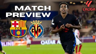 Barcelona vs Villarreal  Match Preview La Liga 2425 [upl. by Eiramrebma]