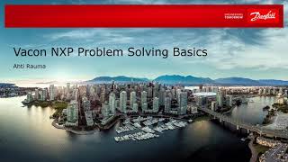 How to solve basic problems for the VACON® NXP drive [upl. by Bohlen207]