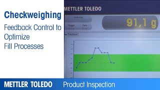 Feedback Control for Checkweigher – Educational – METTLER TOLEDO Product Inspection – EN [upl. by Illah]