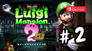 Luigis Mansion 2 HD Nintendo Switch Gameplay [upl. by Lillis252]