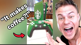 This Starbucks PS5 Makes You Coffee [upl. by Elburr]