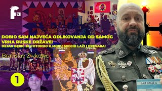 Bratislav Živković  DOBIO SAM MNOGA ODLIKOVANJA OD SAMOG VRHA DRŽAVE RUSIJE [upl. by Julian592]