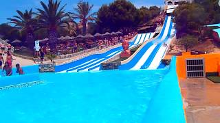 Aquapark Rojales  Waterpark Spain [upl. by Aseeram347]