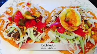 Enchiladas Hondurenas Receta Práctica [upl. by Adnylam]