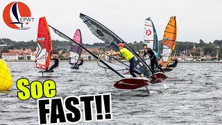 Day 3  Highlights  European Pro Windsurfing Tour  Denmark  Ebeltoft [upl. by Aivatahs]