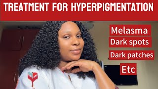 Best treatment products for dark spots dark patchesmelasma etc [upl. by Arlinda]