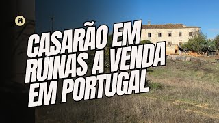 Casarão em ruínas a venda em Portugal [upl. by Thomasine]