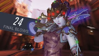 32 elims  Overwatch 2 Widowmaker gameplay [upl. by Doty]