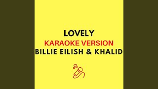 lovely Karaoke Version [upl. by Zerdna274]