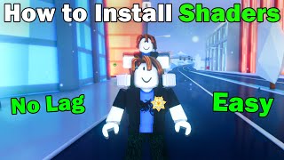 How To Get Shaders in Roblox 2024  Complete Guide [upl. by Michey736]