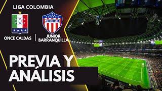 Once Caldas vs Junior  Predicción Análisis y Alineaciones Probables [upl. by Nemra]