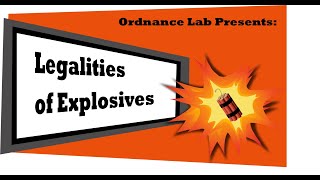 Legalities of Explosives amp How Tannerite is Legal [upl. by Arahd]