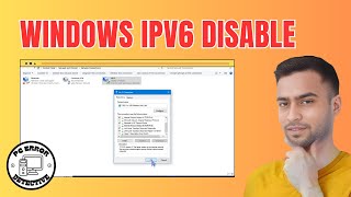 How to Disable IPV6 on Windows [upl. by Rebliw]