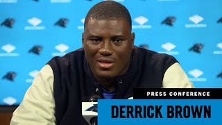 Derrick Brown talks about what hes learned from DaQuan Jones [upl. by Yelnik321]