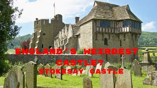 ENGLANDS WEIRDEST CASTLE  Stokesay Castle  History [upl. by Lumbye]