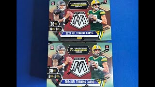 2024 Panini Mosaic Football 3 Blaster Boxes [upl. by Klos125]