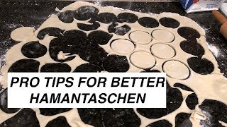 Pro Hamantaschen Tips for Perfect Purim Hamentaschen Cookies [upl. by Ikcin]