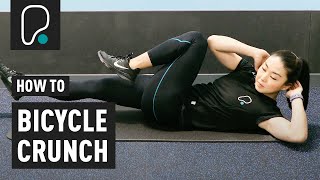 AB EXERCISE  How to do a bicycle crunch [upl. by Duncan]