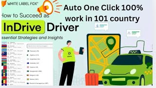 Indrive Auto One Click and Auto Refresh 100 Work in 101 Countries😀 [upl. by Enimassej]