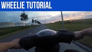 WHEELIE TUTORIAL  VOL GAS MET JOEY [upl. by Freeman]