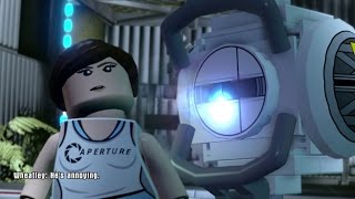 LEGO Dimensions  Portal 2 Level Pack Walkthrough Aperture Science [upl. by Carpio120]