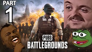 Forsen Plays PUBG versus Streamsnipers  Part 1 [upl. by Nylaroc]