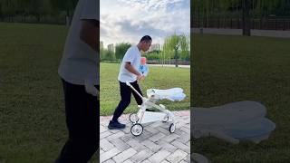 Baby Stroller Walking Baby Artifact shortsvideo shorts [upl. by Trebron]