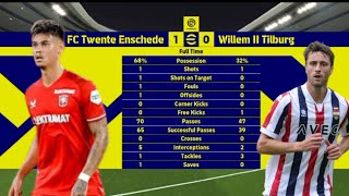 Mees Hilgers Cedera saat Twente vs Willem II  efootball [upl. by Anilos601]