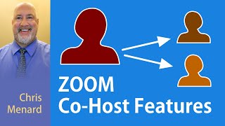 Using Cohosts in a Zoom Meeting [upl. by Pinzler611]