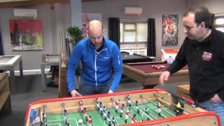 How to Play Foosball Rules  ITSF Tables [upl. by Yekcaj436]