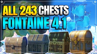 ALL Chest Locations in Fontaine 41  In Depth Follow Along 【Genshin Impact】 [upl. by Palm]