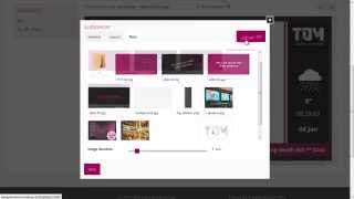 TDM digital signage Add a slideshow to your template [upl. by Shimkus]