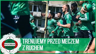 Trenujemy przed meczem z Ruchem RADOMIAKTV [upl. by Karab]