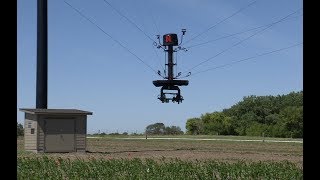 Nebraska Plant Phenotyping Spidercam [upl. by Onateag529]