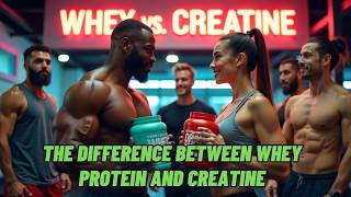 THE DIFFERENCE BETWEEN WHEY PROTEIN AND CREATINE [upl. by Helse]