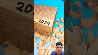 Diy Carpenters Calendar By 2024 woodworking shorts tips [upl. by Eenahs]