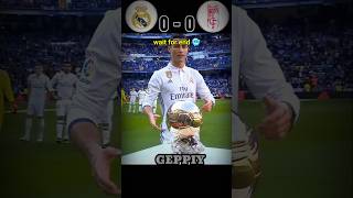 Real Madrid vs Granada CF La Liga  shorts ronaldo football viralvideo trolface trending [upl. by Onileva]