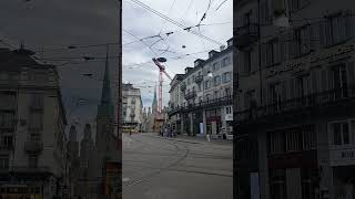 Paradeplatz – a square on Bahnhofstrasse in Zurich Switzerland [upl. by Gerick869]