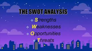 SWOT ANALYSIS  TLE EXPLORATORY [upl. by Felisha]