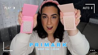 PRIMARK MAKEUP HAUL  REVIEW  ItsJoannaCristina [upl. by Sagerman]