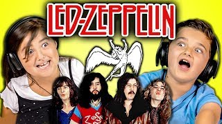 KIDS REACT TO LED ZEPPELIN [upl. by Einallem]