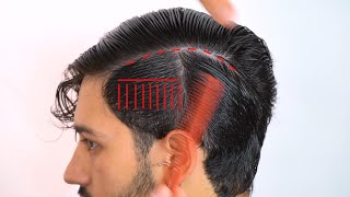 Tutorial Corso taglio uomo Step by step Andrew Barbershop  Italian Haircut [upl. by Aihsetel]