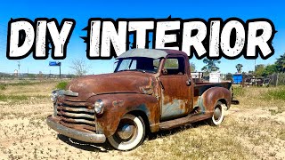 TRASHED to NEW 1948 Chevy gets budget INTERIOR  a hood and MORE [upl. by Maxim]